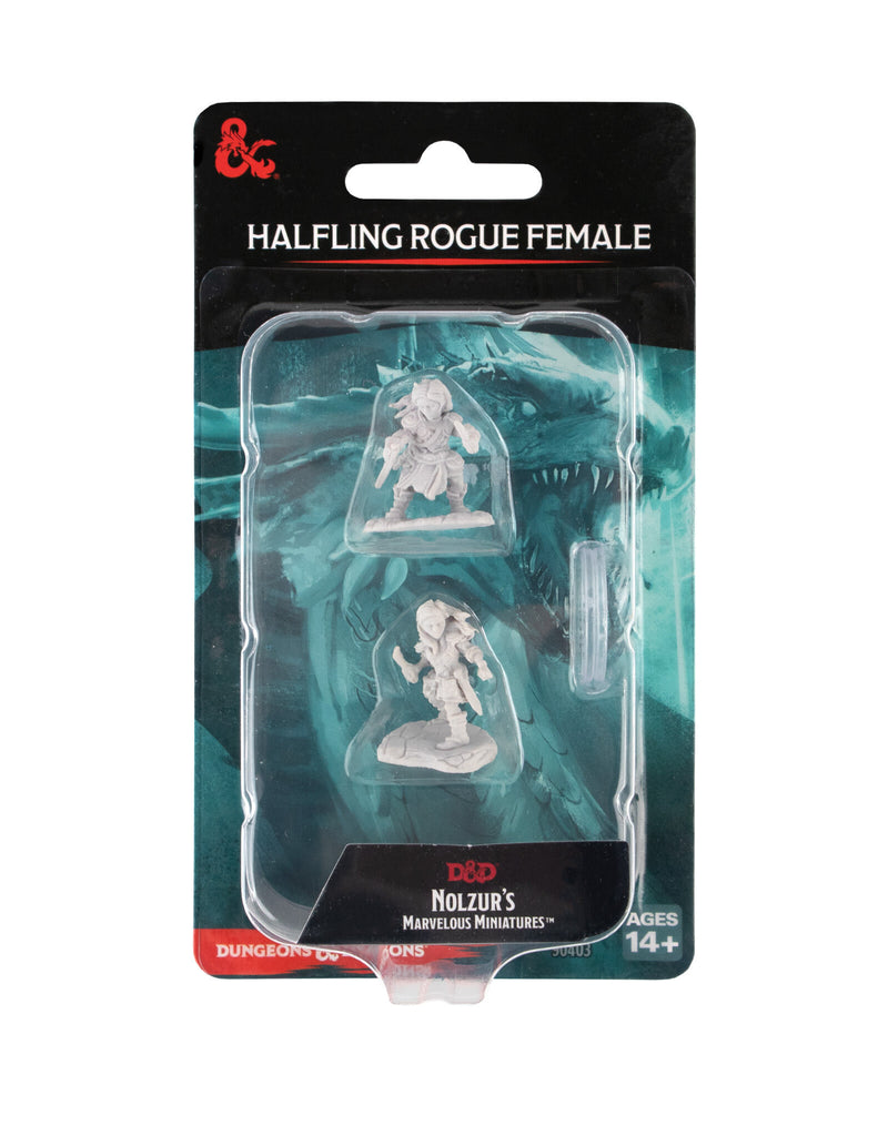 Dungeons & Dragons Nolzurs Marvelous Unpainted Miniatures: Halfling Rogue Female