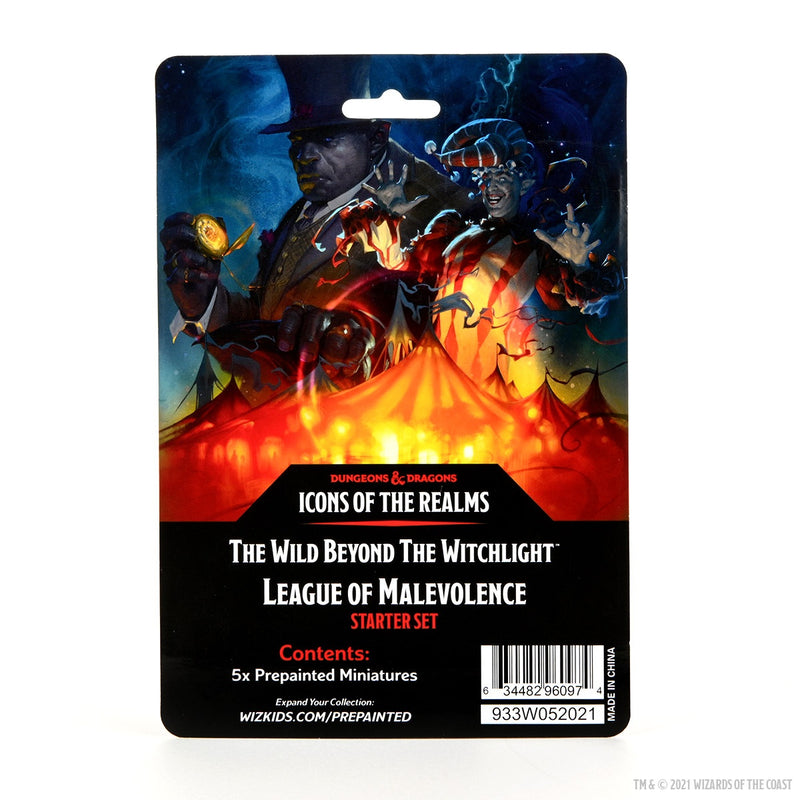 D&D Icons of the Realms The Wild Beyond the Witchlight League of Malevolence Set