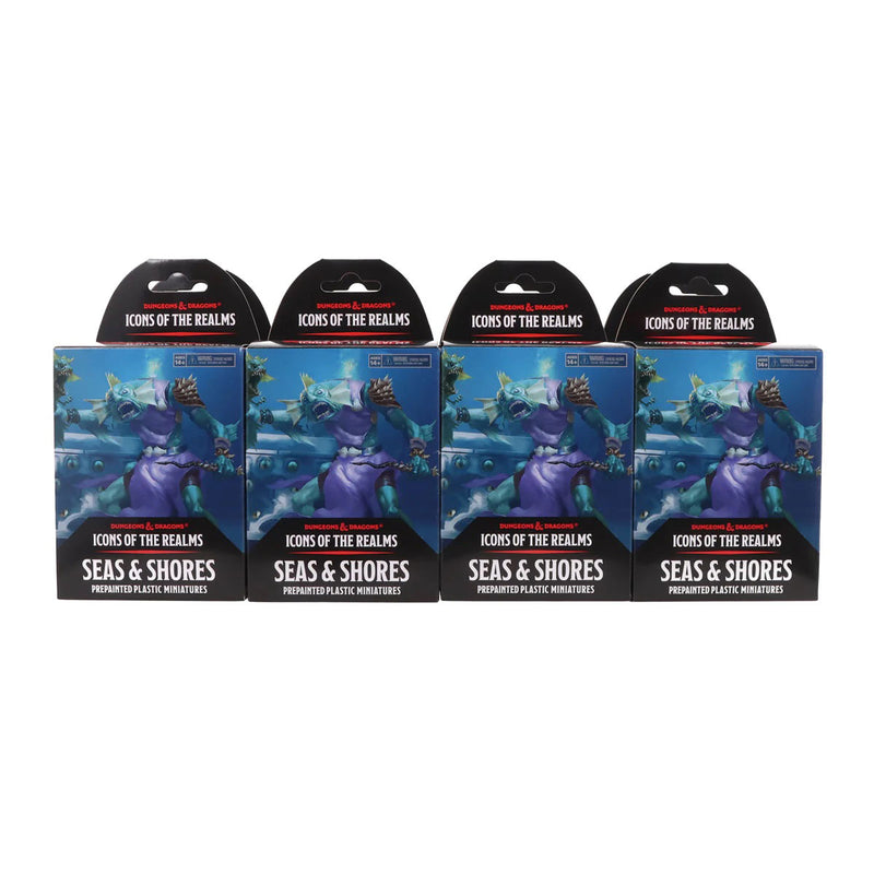 Dungeons & Dragons Icons of the Realms: Seas & Shores Booster Brick