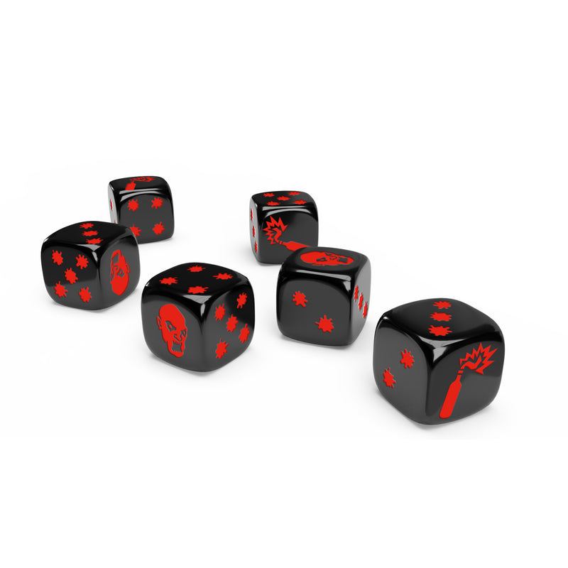 Zombicide (2nd Edition) Special Black & White Dice