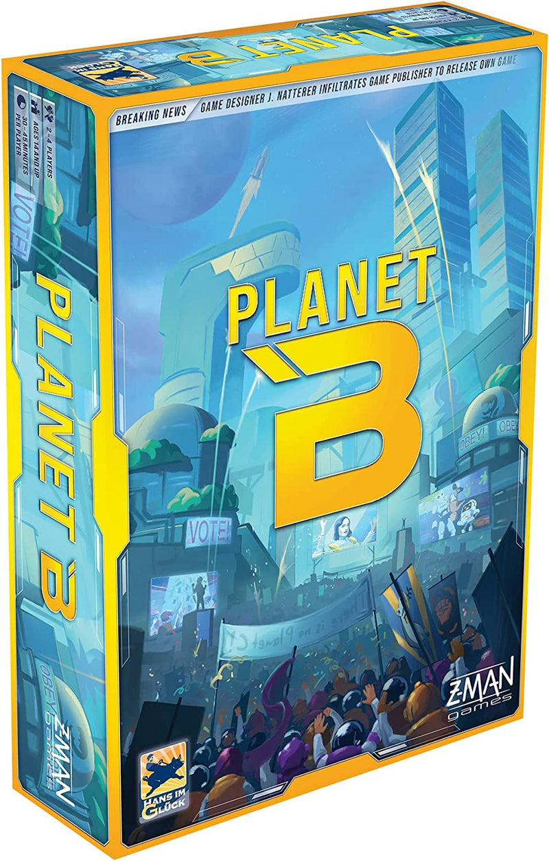 Planet B Board Game | Political Strategy Game