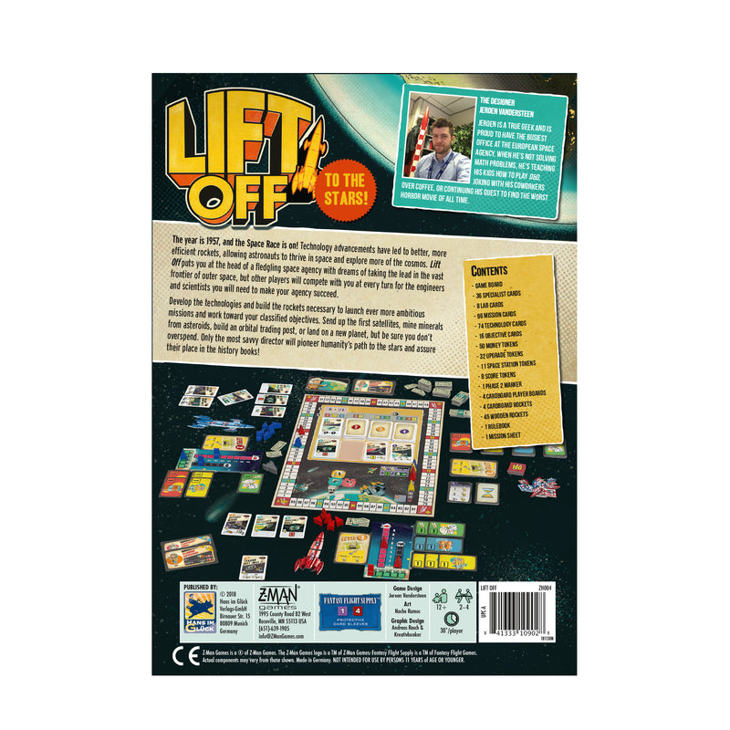 Life Off Strategy Board Game