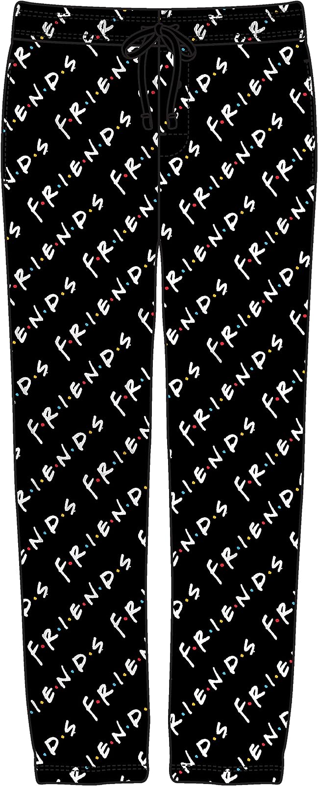 Friends Logo All-Over Print Sleep Pants