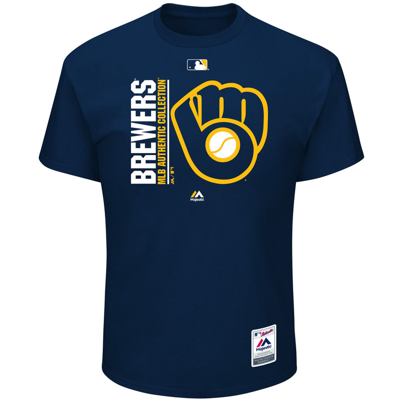 Majestic Milwaukee Brewers Team Icon Men's Shirt