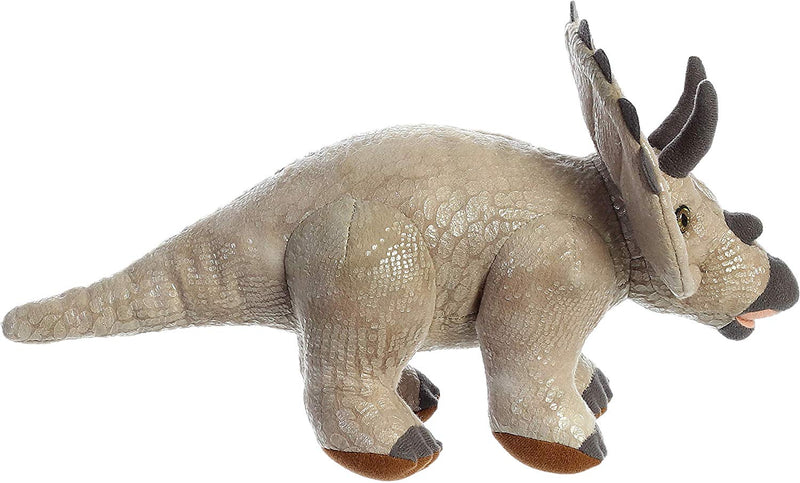 Triceratops Dinosaur Plush Figure, 13"