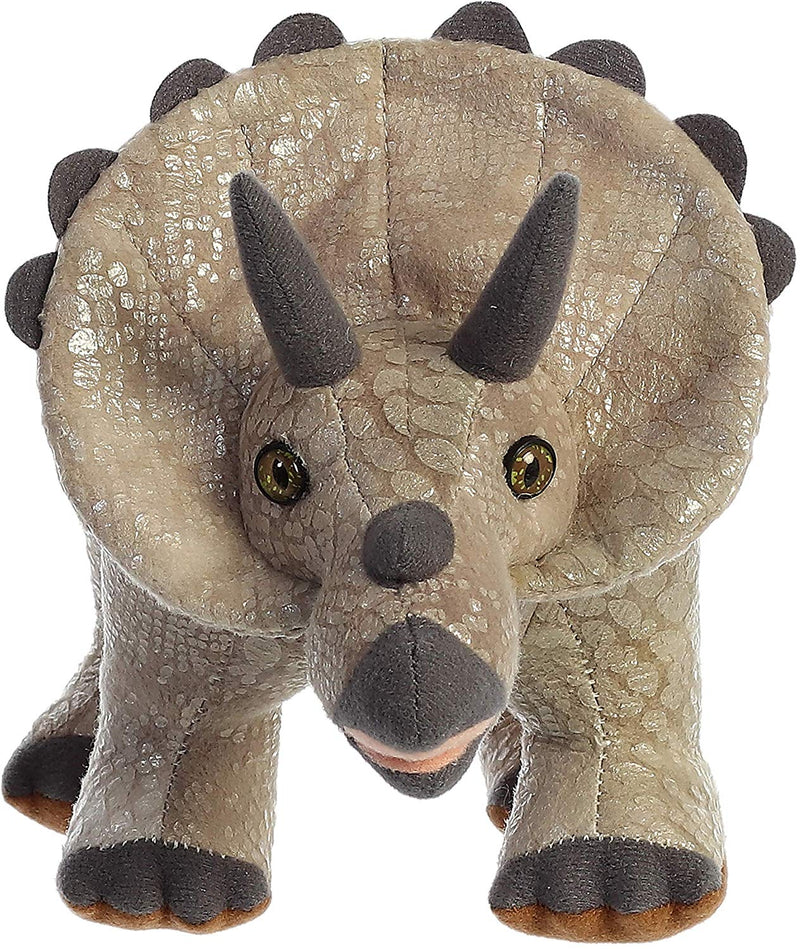 Triceratops Dinosaur Plush Figure, 13"