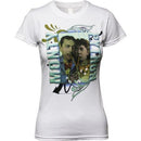 Monty Python Couple Drinking Juniors T-Shirt