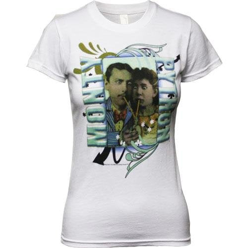Monty Python Couple Drinking Juniors T-Shirt