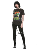 Beetlejuice Sandworms from Saturn Distressed Juniors Shirt