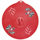 Wisconsin Badgers Resuable 9" Silicone Lid