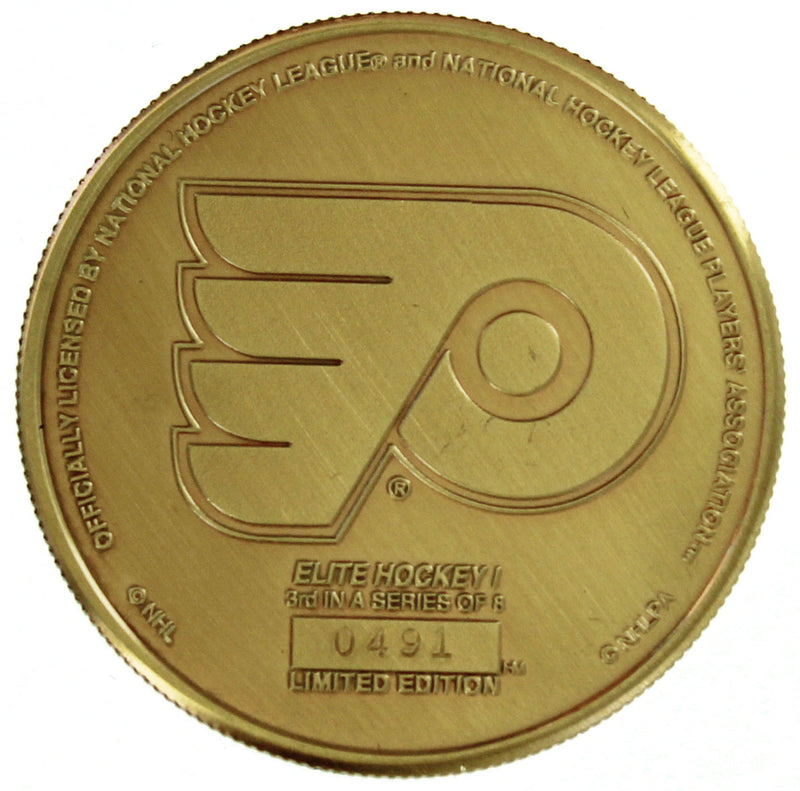 Eric Lindros Bronze Elite Medallion Coin