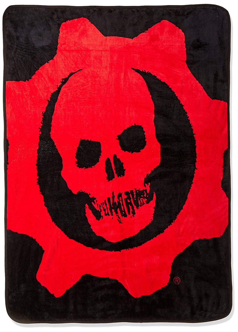 Gears Of War Logo Throw Blanket