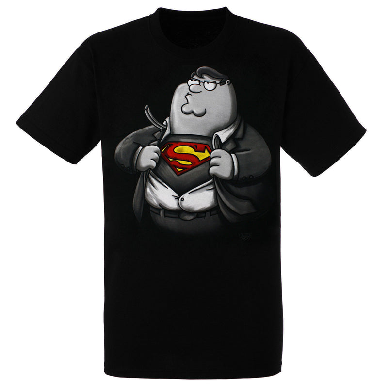 Family Guy Peter as Clark Kent T-Shirt