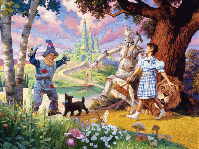 The Wizard of Oz Family Jigsaw Puzzle, 350 Pieces