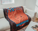 Magic: The Gathering Deckmaster Card Fleece Throw Blanket | 45 x 63 Inches