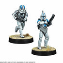 Star Wars: Legion Republic Specialists Unit Expansion - Clone Trooper Support Miniatures with Command & Upgrade Cards, Ages 14+, 2 Players, 3 Hour Playtime