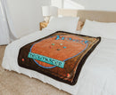 Magic: The Gathering Black Lotus Double Sided Card Fleece Throw Blanket | 45 x 63 Inches