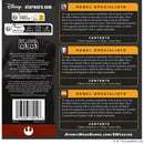 Star Wars: Legion Rebel Specialists Unit Expansion - Rebel Alliance Tactical Support Miniatures with Upgrade & Command Card, Ages 14+, 2 Players, 3 Hour Playtime