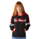 Chicago Blackhawks Backhand Women's Hoodie