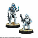Star Wars: Legion Republic Specialists Unit Expansion - Clone Trooper Support Miniatures with Command & Upgrade Cards, Ages 14+, 2 Players, 3 Hour Playtime
