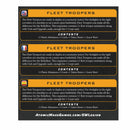Asmodee Star Wars: Legion Fleet Troopers Unit - Rebel Corps Infantry Pack, Tabletop Miniatures Strategy Game for Teens & Adults, Ages 14+, 2 Players, 3 Hour Playtime