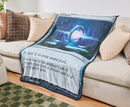 Magic: The Gathering Sol Ring Card Fleece Throw Blanket | 45 x 63 Inches