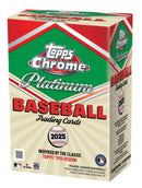 2025 Topps Chrome Platinum Baseball Value Box