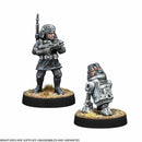 Star Wars: Legion Imperial Specialists Unit Expansion - Galactic Empire Tactical Support Miniatures with Upgrade & Command Cards, Ages 14+, 2 Players, 3 Hour Playtime