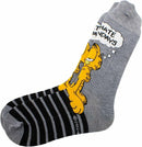 Garfield & Odie I Hate Mondays Adult Casual Crew Socks, 6-Pack, Size 8-12