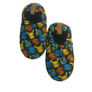 Pokemon Men's Fuzzy Babba Slippers, Shoe Size 10-12
