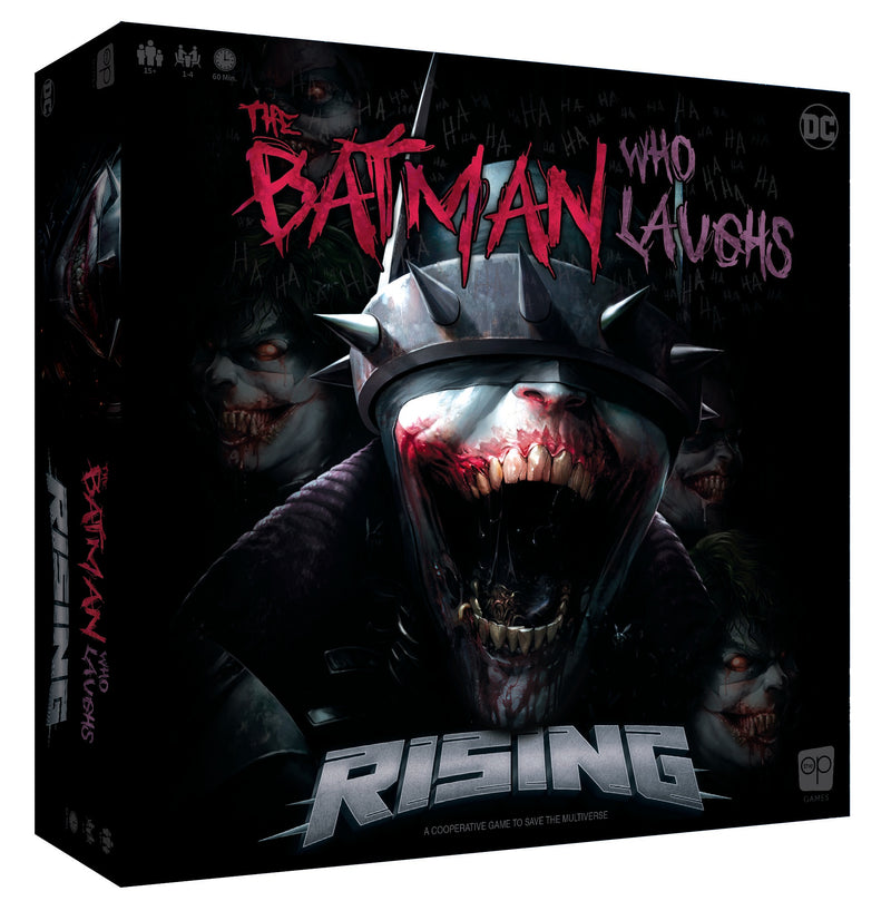 The Batman Who Laughs Rising Board Game
