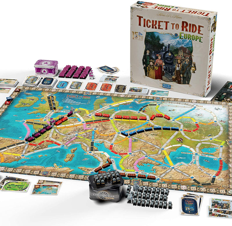 Ticket to Ride Europe: 15th Anniversary