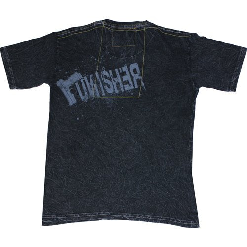 Punisher Dusted Foil Logo Men's Slim Fit T-Shirt
