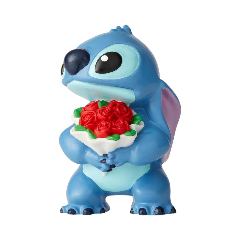 Disney Showcase Stitch with Flowers 2.5" Figurine