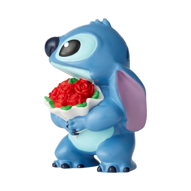 Disney Showcase Stitch with Flowers 2.5" Figurine