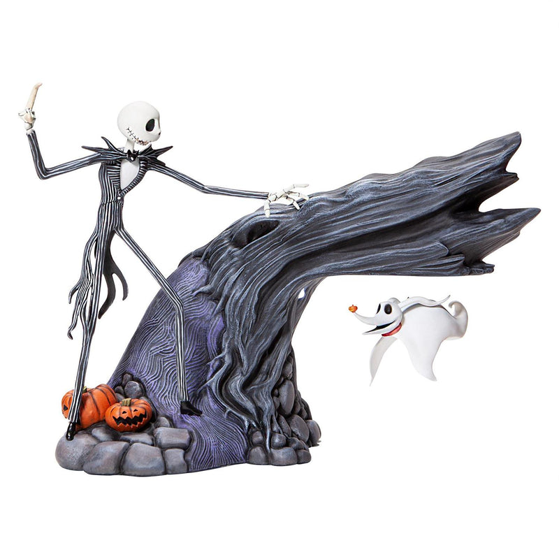 Nightmare Before Christmas Jack Skellington & Zero Levitation Figurine