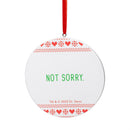 Dr. Seuss The Grinch Ugly Sweater Ornament