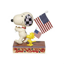 Peanuts Snoopy & Woodstock Glory March Figurine