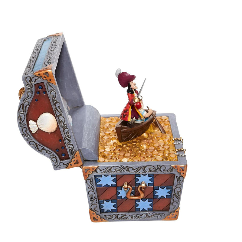 Disney Traditions Peter Pan Treasure Chest Scene Figurine