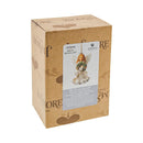 White Woodland Angel Dated 2021 Hanging Ornament