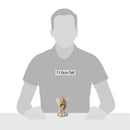 White Woodland Angel Dated 2021 Hanging Ornament