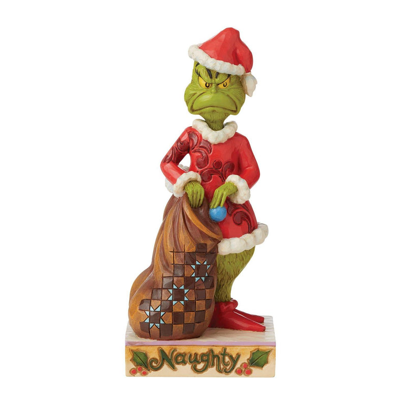 Dr. Seuss The Grinch Two-Sided Naughty/Nice Figurine
