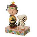 Peanuts Oh Brother Tangled Lights Figurine