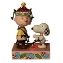 Peanuts Oh Brother Tangled Lights Figurine