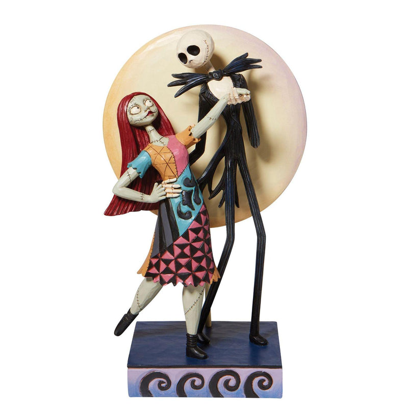 Nightmare Before Christmas Jack and Sally A Moonlit Dance Figurine