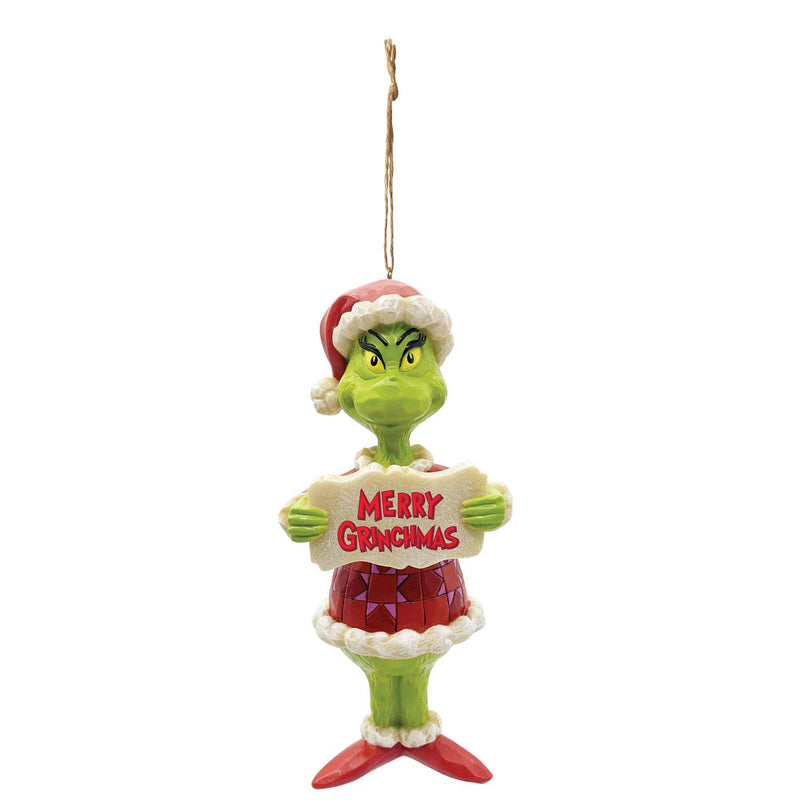 Dr. Seuss The Grinch Merry Grinchmas PVC Ornament