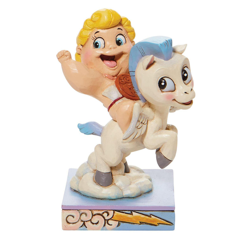 Disney Traditions Hercules & Pegasus Friends Take Flight Figurine