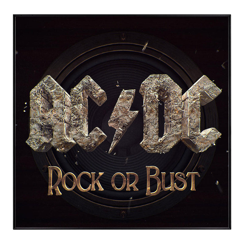 AC/DC "Rock or Bust" Framed Album Cover Artwork Wall Art
