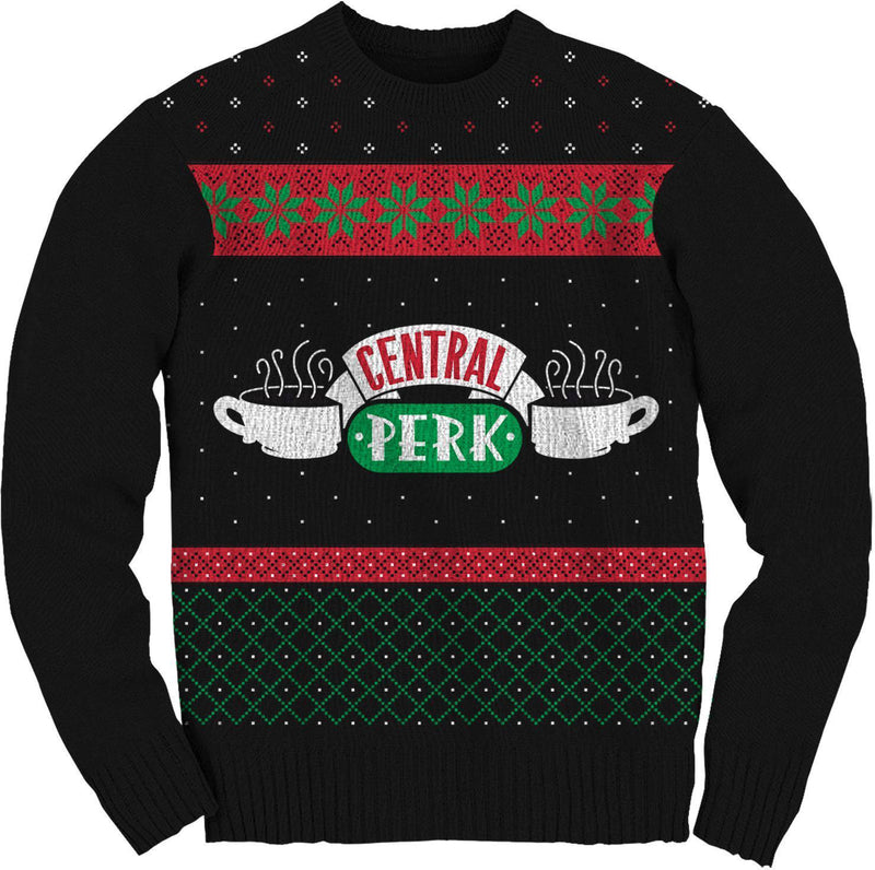 Friends Central Perk Christmas Crew Sweater