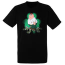 Family Guy Peter Fightin' Irish Distressed Men's Slim Fit T-Shirt